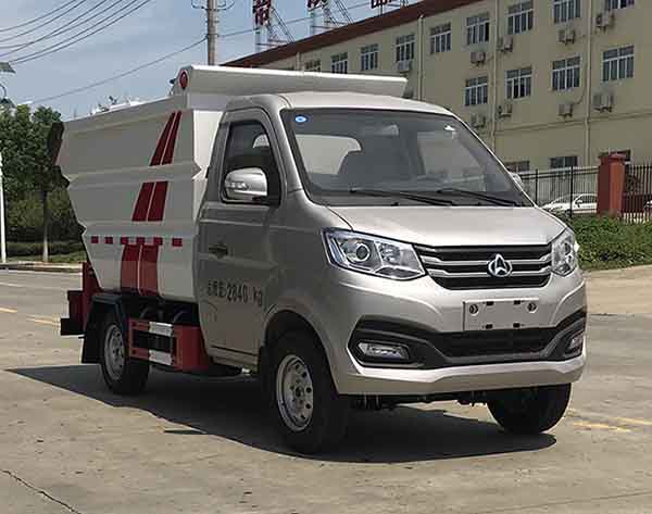 長(zhǎng)安國六后裝式自卸垃圾車